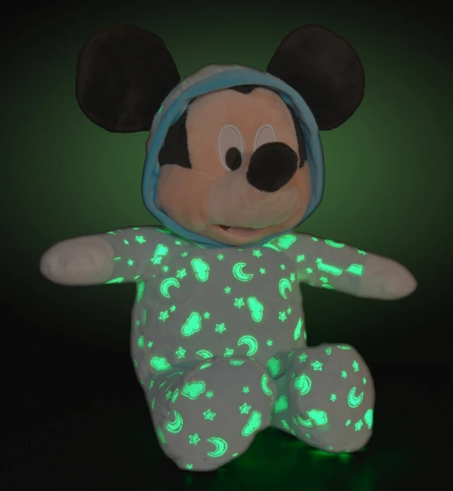 Disney Mickey La Souris Peluche Luminescente Bleu Lune Nuage étoile 25 Cm 4 Disney Mickey La Souris Peluche Luminescente Bleu Lune Nuage étoile 25 Cm – Image 2