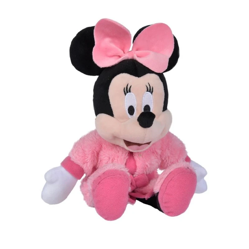Disney Minnie La Souris Peluche Peignoir Rose Fuchsia 25 Cm 4 Disney Minnie La Souris Peluche Peignoir Rose Fuchsia 25 Cm – Image 2