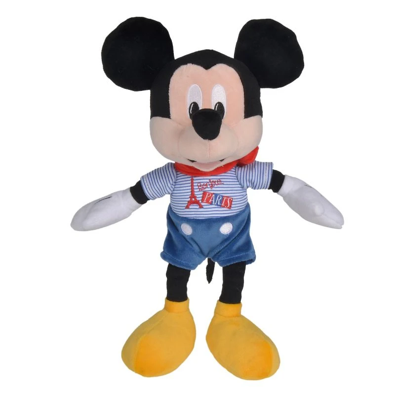 Disney Mickey La Souris Peluche Bonjour Paris 25 Cm 4 Disney Mickey La Souris Peluche Bonjour Paris 25 Cm – Image 2