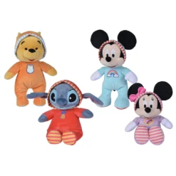 Disney Stitch Peluche Pyjama Rouge 25 Cm -Disney 5870285npb