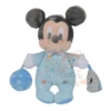 Disney Mickey La Souris Peluche D'éveil Bleu 30 Cm