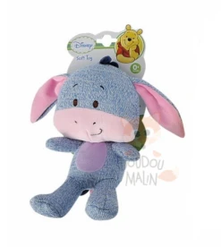 Disney Bourriquet Peluche Tricot Doudou âne Bleu