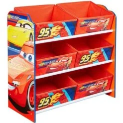 Disney CARS Meuble De Rangement Enfant A 6 Paniers