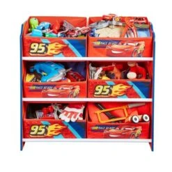 Disney CARS Meuble De Rangement Enfant A 6 Paniers -Disney cars meuble de rangement enfant a 6 paniers 5013138663172 1027034
