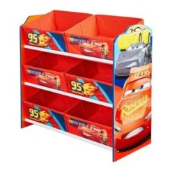 Disney CARS Meuble De Rangement Enfant A 6 Paniers -Disney cars meuble de rangement enfant a 6 paniers 5013138663172 1027035