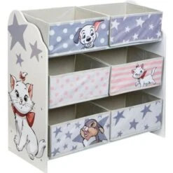 Disney Classics - Meuble De Rangement Pour Chambre D'enfant Avec 6 Bacs