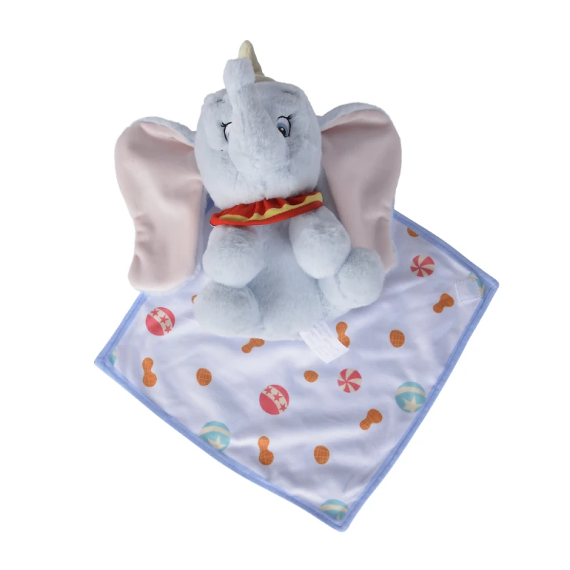 Disney Dumbo L'éléphant Peluche Couverture Bleu 25 Cm 3 Disney Dumbo L'éléphant Peluche Couverture Bleu 25 Cm
