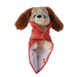 Disney Lady Le Chien Peluche Couverture Rouge 25 Cm -Disney lady20chien20peluche20couverture20rouge202520cm 2