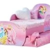 Lit Avec Tiroirs De Rangement Disney Princesses 70x140 Cm