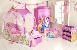 Lit Carrosse Avec Rangement Disney Princesses -Disney lit carrosse avec rangement disney princesses 5013138648964 88873