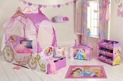 Lit Carrosse Avec Rangement Disney Princesses -Disney lit carrosse avec rangement disney princesses 5013138648964 88875