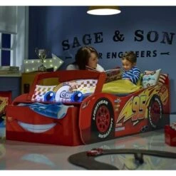 Disney Lit Enfant Flash McQueen Avec Rangement 70 X 140 Cm Abel -Disney lit enfant flash mcqueen avec rangement 70 x 140 cm abel 5013138663042 486844