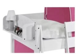 Lit Surélevé Blanc Toboggan Rideau Et Tour Dora 90x190 Cm 10 Lit Surélevé Blanc Toboggan Rideau Et Tour Dora 90x190 Cm -Disney lit sureleve blanc toboggan rideau et tour dora 90x190 cm 105376