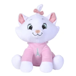 Disney - Marie Le Chat - Peluche Pyjama Rose 25 Cm
