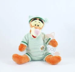 Disney Tigrou Peluche Pyjama Vert 30 Cm