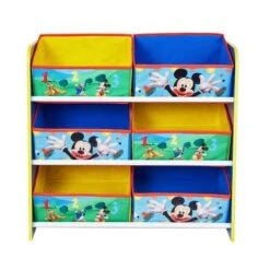 Disney MICKEY ET SES AMIS - Meuble De Rangement Pour Chambre D'enfant Avec 6 Bacs -Disney mickey et ses amis meuble de rangement pour chambre d enfant avec 6 bacs 5013138662960 496981