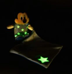 Disney - Mickey La Souris - Peluche Avec Doudou Luminescent Bleu 25 Cm -Disney mickey20souris2020peluche20avec20luminescent20bleu202520cm