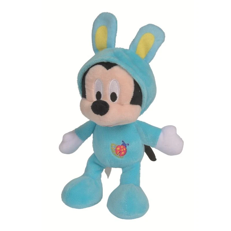 Disney Mickey La Souris Mini Peluche Pâques Lapin Bleu 20 Cm 3 Disney Mickey La Souris Mini Peluche Pâques Lapin Bleu 20 Cm