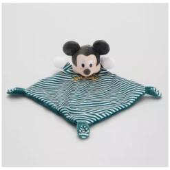 Disney Mickey La Souris Doudou Plat Vert Rayé 25 Cm -Disney mickey20souris20plat20vert20raye202520cm 1