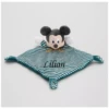 Disney Mickey La Souris Doudou Plat Vert Rayé 25 Cm