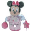 Disney - Minnie La Souris - Peluche D'éveil Rose Planète 25 Cm
