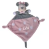 Disney - Minnie La Souris - Doudou Plat Rose Pâle Gris 25 Cm -Disney minnie20souris2020plat20rose20pale20gris202520cm