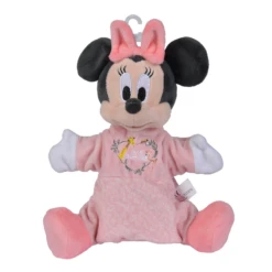 Disney Minnie La Souris Doudou Marionnette Love Nature 25 Cm