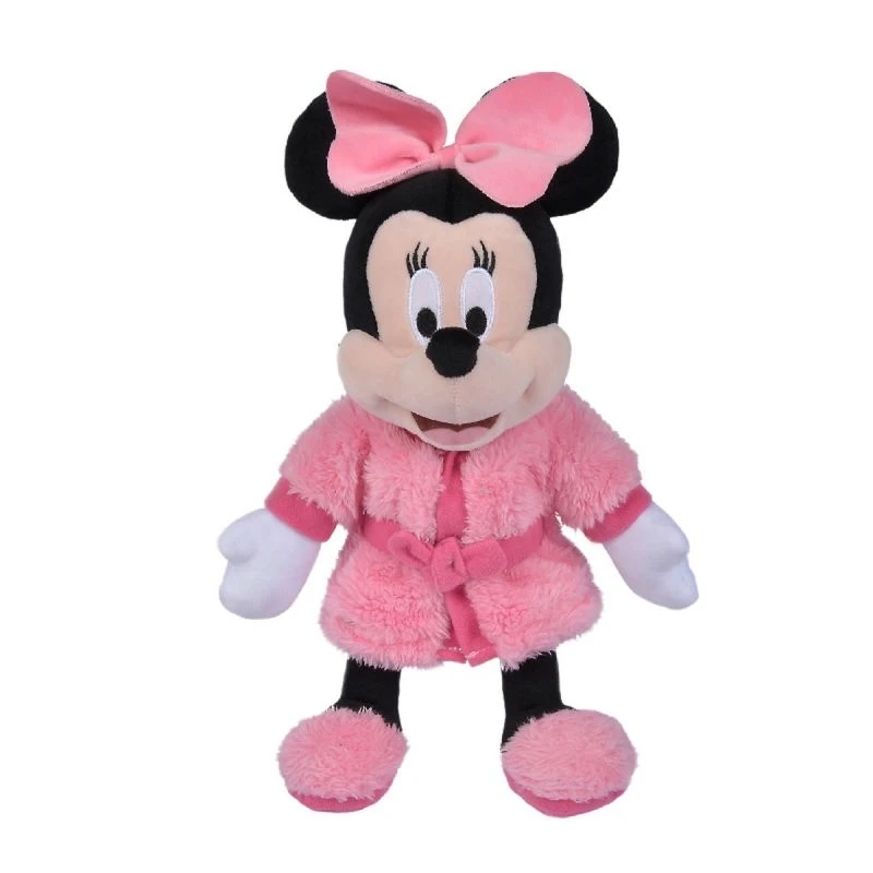 Disney Minnie La Souris Peluche Peignoir Rose Fuchsia 25 Cm 3 Disney Minnie La Souris Peluche Peignoir Rose Fuchsia 25 Cm