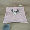 Disney Minnie La Souris Doudou Plat Rose Gris 25 Cm -Disney minnie20souris20plat20rose20gris202520cm