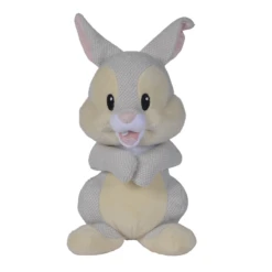 Disney Panpan Le Lapin Peluche Tricot Gris 25 Cm