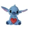 Disney Peluche Stitch Avec Coeur Bleu Rouge 25 Cm
