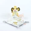 Disney Simba Le Lion Doudou Mouchoir I'm A King Blanc Jaune 25 Cm -Disney simba20lion20mouchoir20im20a20king20blanc20jaune202520cm