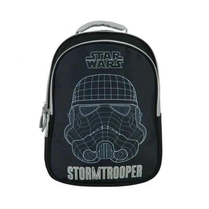 Disney STAR WARS Sac A Dos - 2 Compartiments - Noir