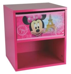 Table De Chevet 1 Tiroir 1 Niche Minnie Paris Disney