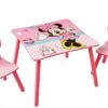 Table Et 2 Chaises Disney Minnie