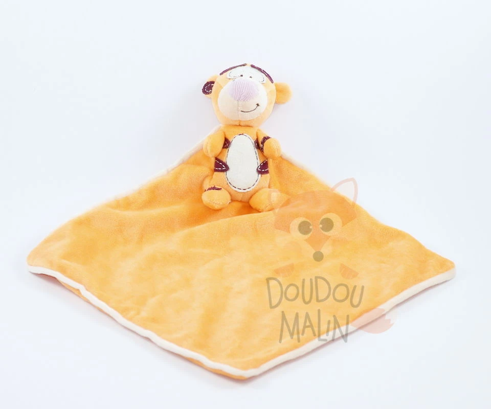 Disney Tigrou Doudou Plat Losange Orange 3 Disney Tigrou Doudou Plat Losange Orange