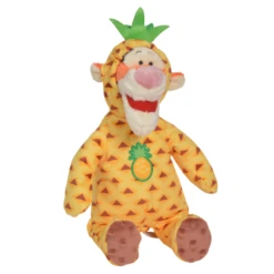 Disney Tigrou Le Tigre Peluche Ananas Jaune 30 Cm