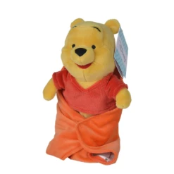 Disney Winnie L'ourson Peluche Dans Sa Couverture Jaune 25 Cm -Disney winnie20lourson20peluche20dans20sa20couverture20jaune202520cm 1
