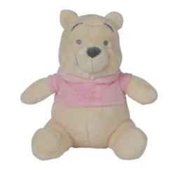 Disney Winnie L'ourson Peluche Rose 25 Cm